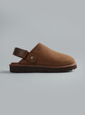 M GOLDENCOAST CLOG II NUBUCK DARK CHESTNUT