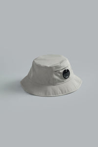 CHROME-R LENS BUCKET HAT DOVE