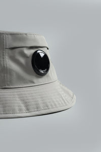 CHROME-R LENS BUCKET HAT DOVE