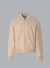 MICK WOOL BOMBER JACKET DARK BEIGE