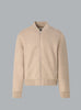 MICK WOOL BOMBER JACKET DARK BEIGE