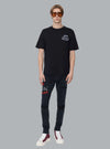 CLUB AMIRI T-SHIRT BLACK