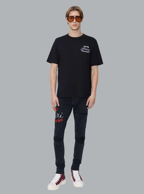 CLUB AMIRI T-SHIRT BLACK