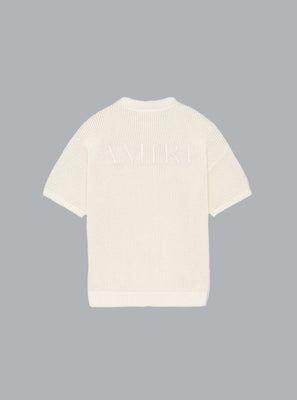 AMIRI CROCHET MESH T-SHIRT