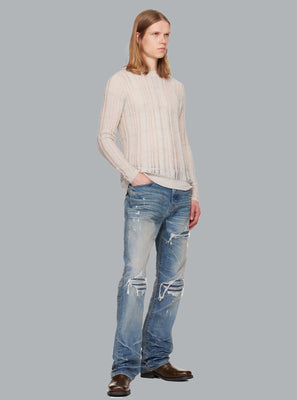 AMIRI PLEATED STRAIGHT MX1 JEANS