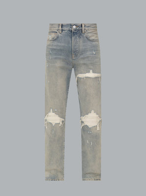 AMIRI SUEDE STRAIGHT MX1 JEANS