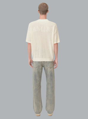 AMIRI SUEDE STRAIGHT MX1 JEANS