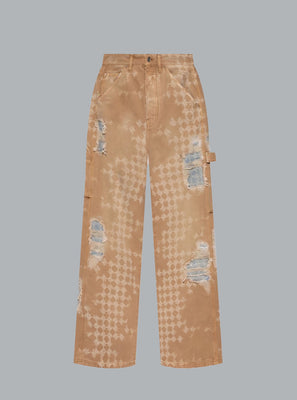 AMIRI DENIM REPAIR WORKER PANTS