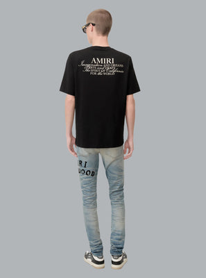 AMIRI SPIRIT T-SHIRT BLACK