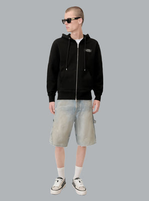 AMIRI SPIRIT ZIP THROUGH HOODIE