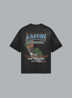 AMIRI SUNNY PLACE OVERSIZED T-SHIRT