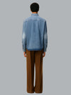 AMI DE COEUR DENIM SHIRT BLUE