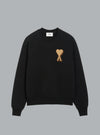 AMI DE COEUR PATCH SWEATER BLACK