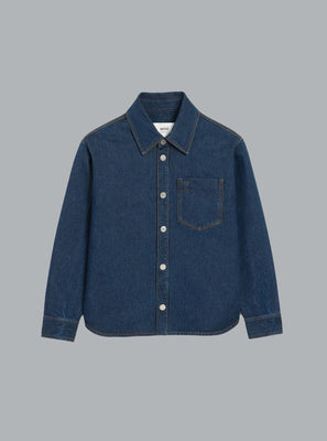 AMI DE COEUR DENIM SHIRT NAVY