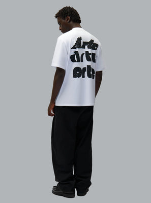 MULTI ARTE PRINT LOGO T-SHIRT WHITE