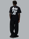 ARTE FOR ALL LOGO T-SHIRT BLACK