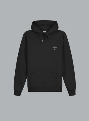 ARTE HEART HOODIE BLACK