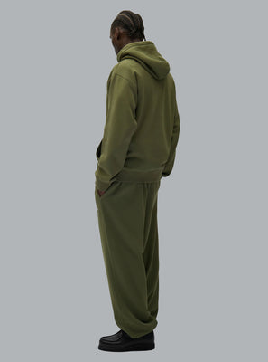 ARTE HEART LOGO SWEATPANTS GREEN