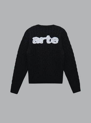 ARTE KNIT CREWNECK BLACK