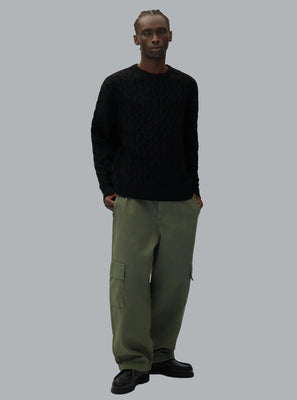 ARTE KNIT CREWNECK BLACK