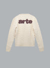 ARTE KNIT CREWNECK OFF WHITE