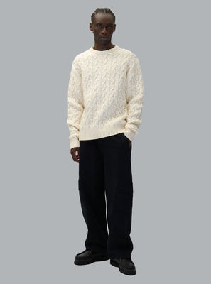 ARTE KNIT CREWNECK OFF WHITE