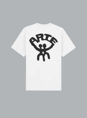 ARTE TOGETHER LOGO T-SHIRT WHITE