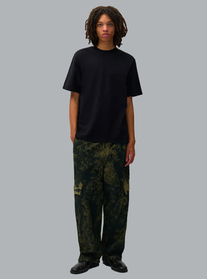 BLOCK PRINT LOGO T-SHIRT BLACK