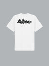 BLOCK PRINT LOGO T-SHIRT WHITE