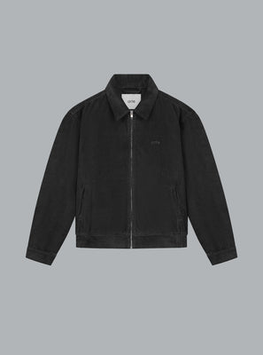 CORDUROY WORKER JACKET BLACK