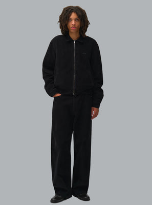 CORDUROY WORKER JACKET BLACK