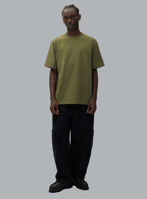 DIELS STITCH LOGO T-SHIRT GREEN