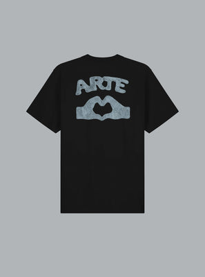 DIELS STITCH LOGO T-SHIRT BLACK