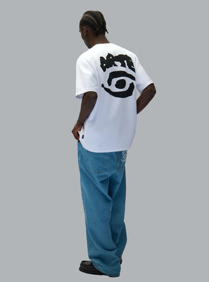 EYE PRINT LOGO T-SHIRT WHITE