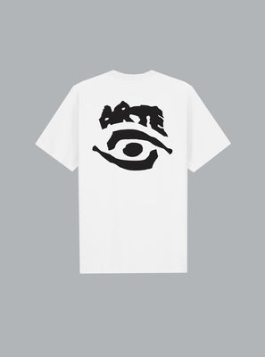 EYE PRINT LOGO T-SHIRT WHITE