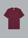 ARTE HEART LOGO T-SHIRT BURGUNDY