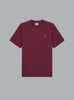 ARTE HEART LOGO T-SHIRT BURGUNDY