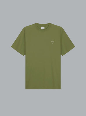 ARTE HEART LOGO T-SHIRT GREEN