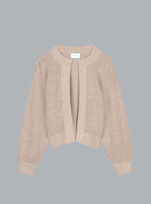 AVEC ELAN BRITT CARDIGAN BEIGE