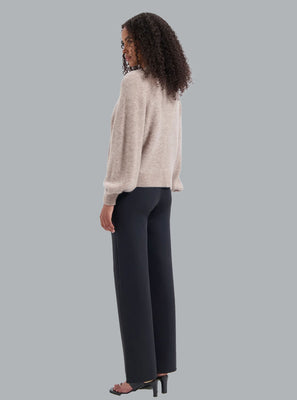 AVEC ELAN BRITT CARDIGAN BEIGE