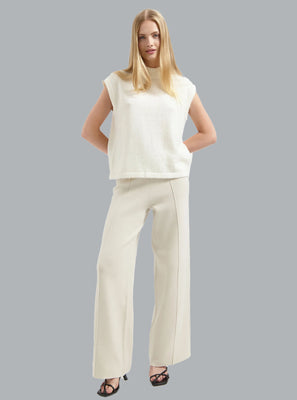 AVEC ELAN ELLA TOP OFF WHITE