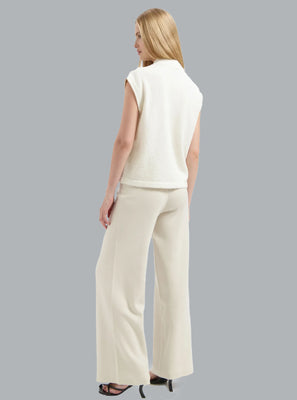 AVEC ELAN ELLA TOP OFF WHITE