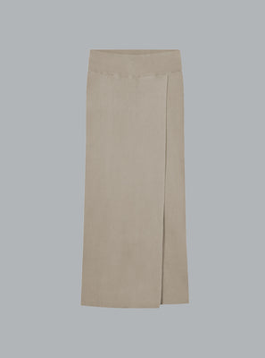 FLO SKIRT DARK BEIGE