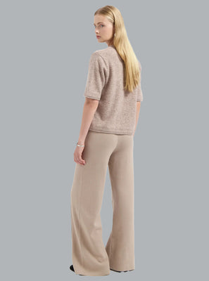 AVEC ELAN YVONNE TOP BEIGE