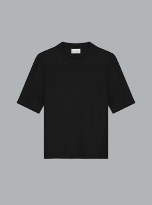 AVEC ELAN YVONNE TOP BLACK