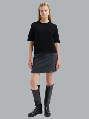 AVEC ELAN YVONNE TOP BLACK