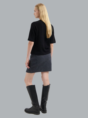 AVEC ELAN YVONNE TOP BLACK