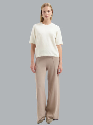 AVEC ELAN YVONNE TOP OFF WHITE