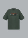 BB STENCIL MEDIUM FIT T-SHIRT DARK GREEN