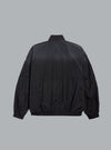 TRANSPARENT TAPE TECHNO COTTON POPLIN TRACK JACKET